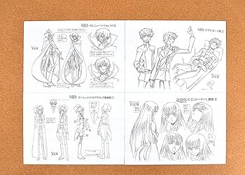 コードギアス　反逆のルルーシュ　設定資料　キャラクター資料　設定画 Yahoo!オークション - コードギアス 反逆のルルーシュ 設定資料
