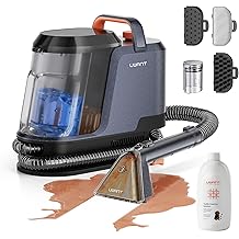 Uwant Portable Carpet and Upholstery for Deep Cleaner, 18Kpa Carpet Cleaner Machine for Cars, Pets with Cleaning Tool and Self Cleaning for Spot, Rug, Couch