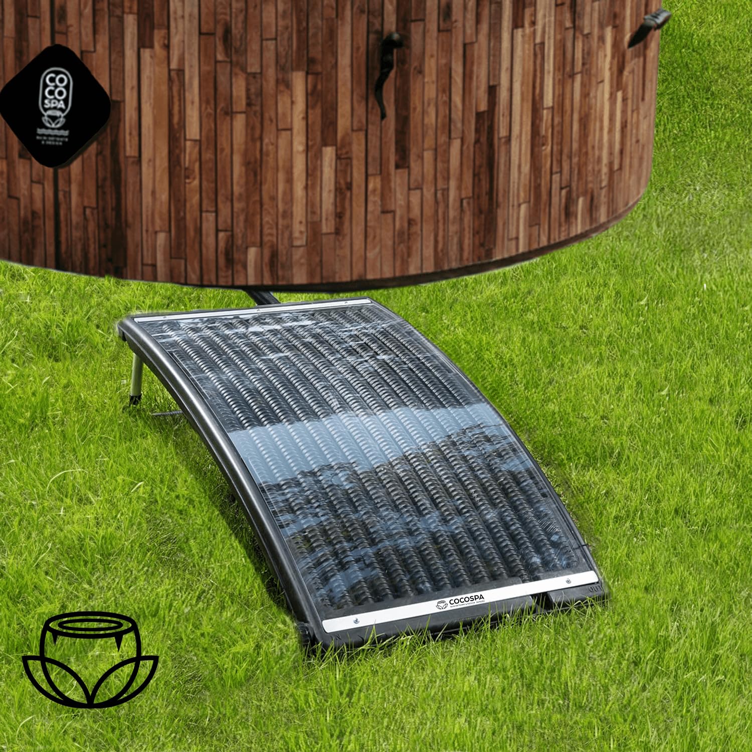 Panneau Solaire Chauffage pour Piscine Hors Sol Coco Spa