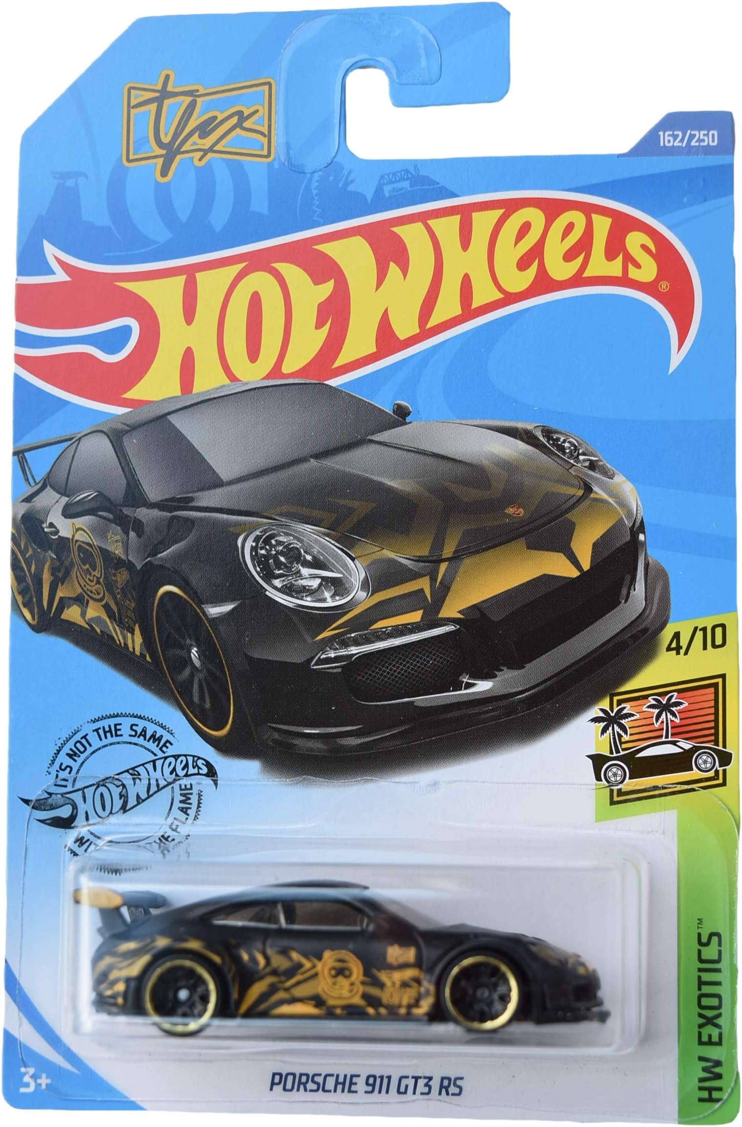 Hot Wheels Porsche 911 GT3 RS 162/250 - Black