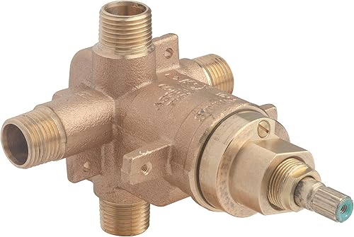 Miniatura 7 de Symmons 261XBRBODY Temptrol - Válvula de ducha con equilibrio de presión de latón con topes de servicio y soporte de instalación rápida