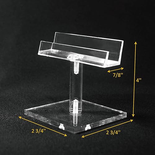 Vista 35 de MOOCA Soporte de marco de lentes de acrílico de 4 niveles, estante para gafas de sol, soporte de gafas de sol, pantalla de acrílico para gafas