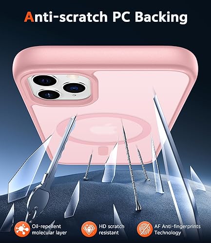 Miniatura 974 de Fntcase Funda para iPhone 15 Plus y 14 Plus de 6.7 pulgadas, magnética, a prueba de golpes de grado militar, antiamarilleo, delgada, protectora