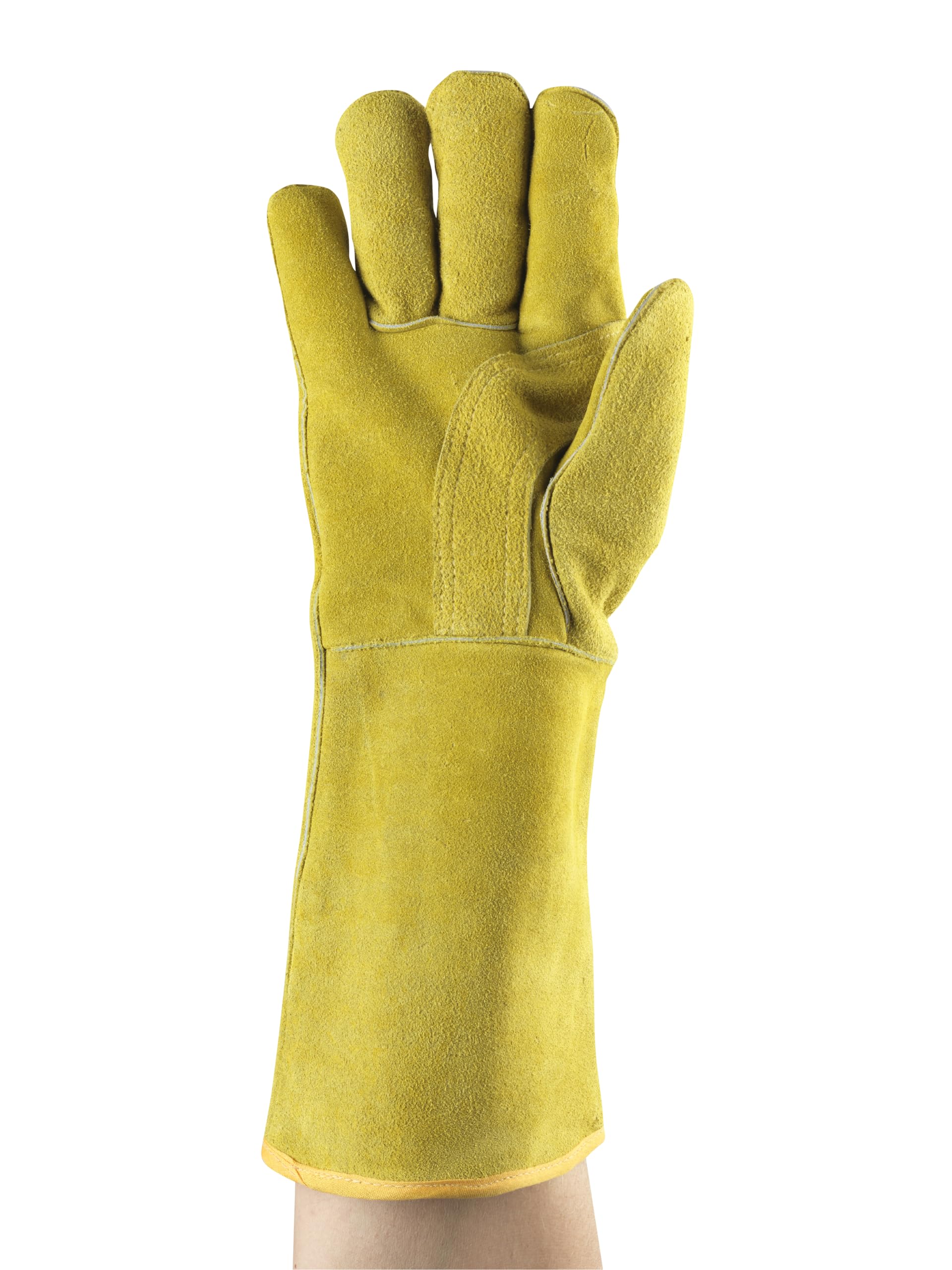 Ansell ActivArmr 43-216 Fines Especiales Guante, Protección Mecánica, Amarillo, Talla XL (6 Pares)