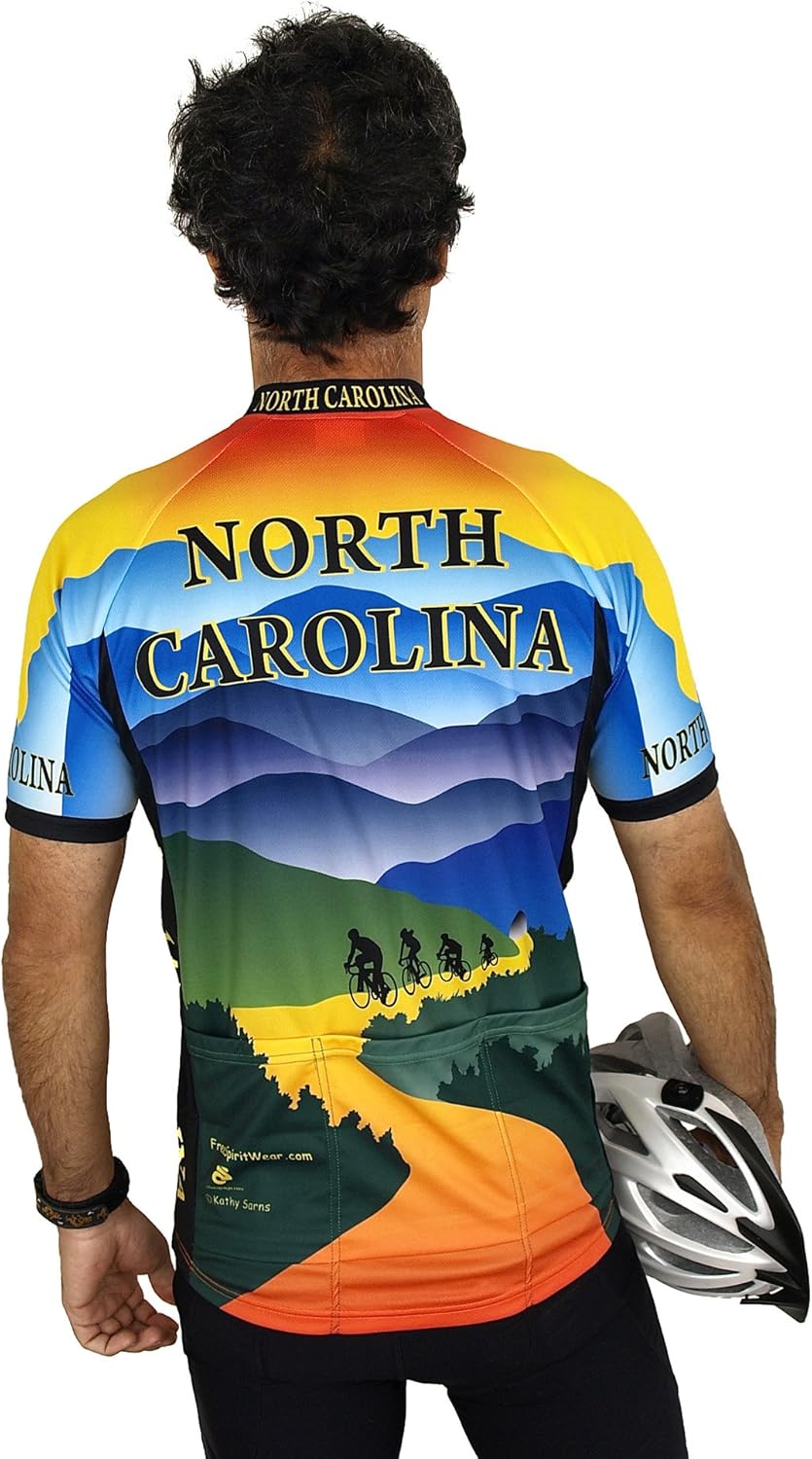 ノースカロライナ サイクリングジャージ