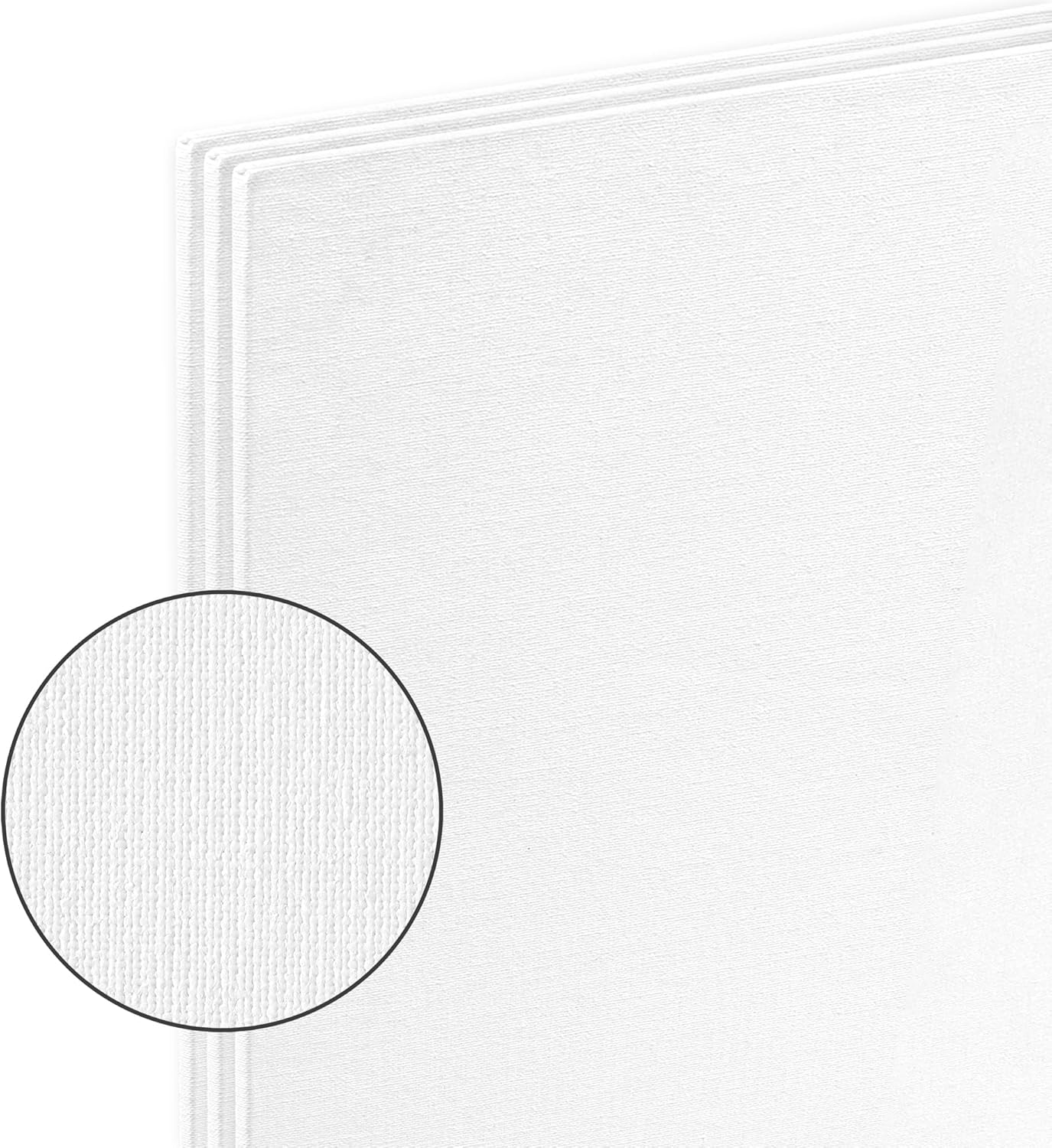 Portrait-Smooth Artist Canvas Panel 6x8 - Professional Quality 100% Cotton Canvas Panels for Painting - Ideal for Painting, Acrylics, Oils - Image 3