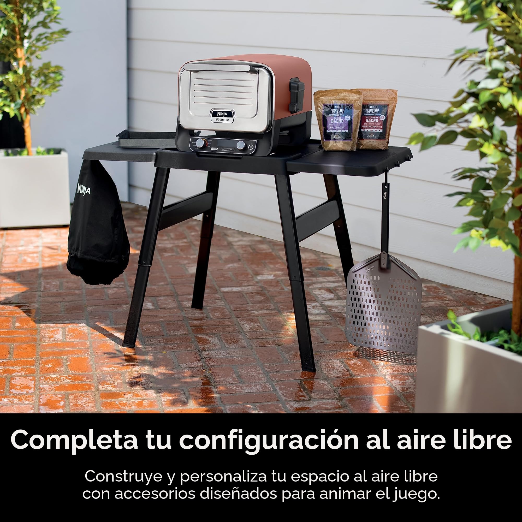 Amazon.com: Ninja XSKOPPL pala para pizza perforada para