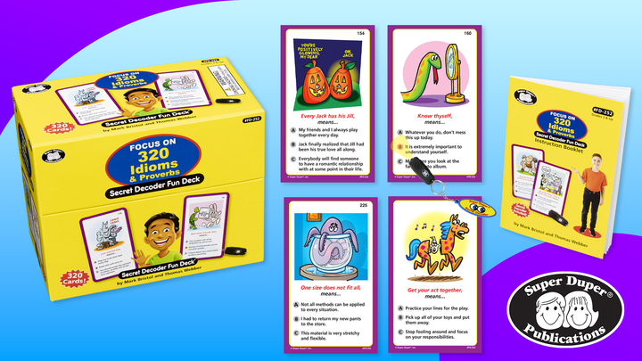 【入試必出IDIOMSパーフェクトマスター】カセットテープ＆テキスト Amazon.com: Super Duper Publications | Focus on 320 Idioms