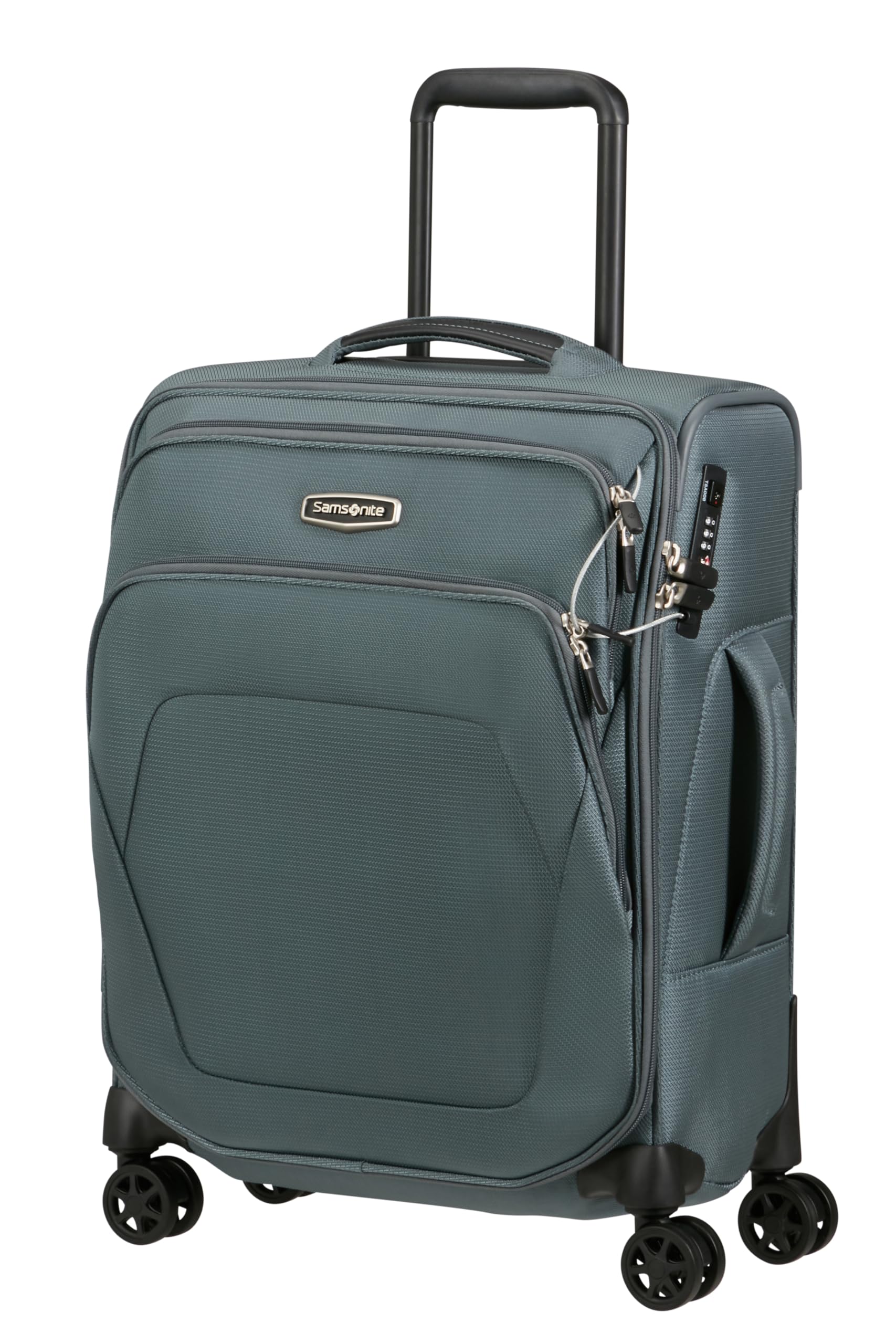 Samsonite Spark SNG ECO - Spinner S (długość: 40 cm), do przenoszenia, 55 cm, 43 L, Zielony (Forest)