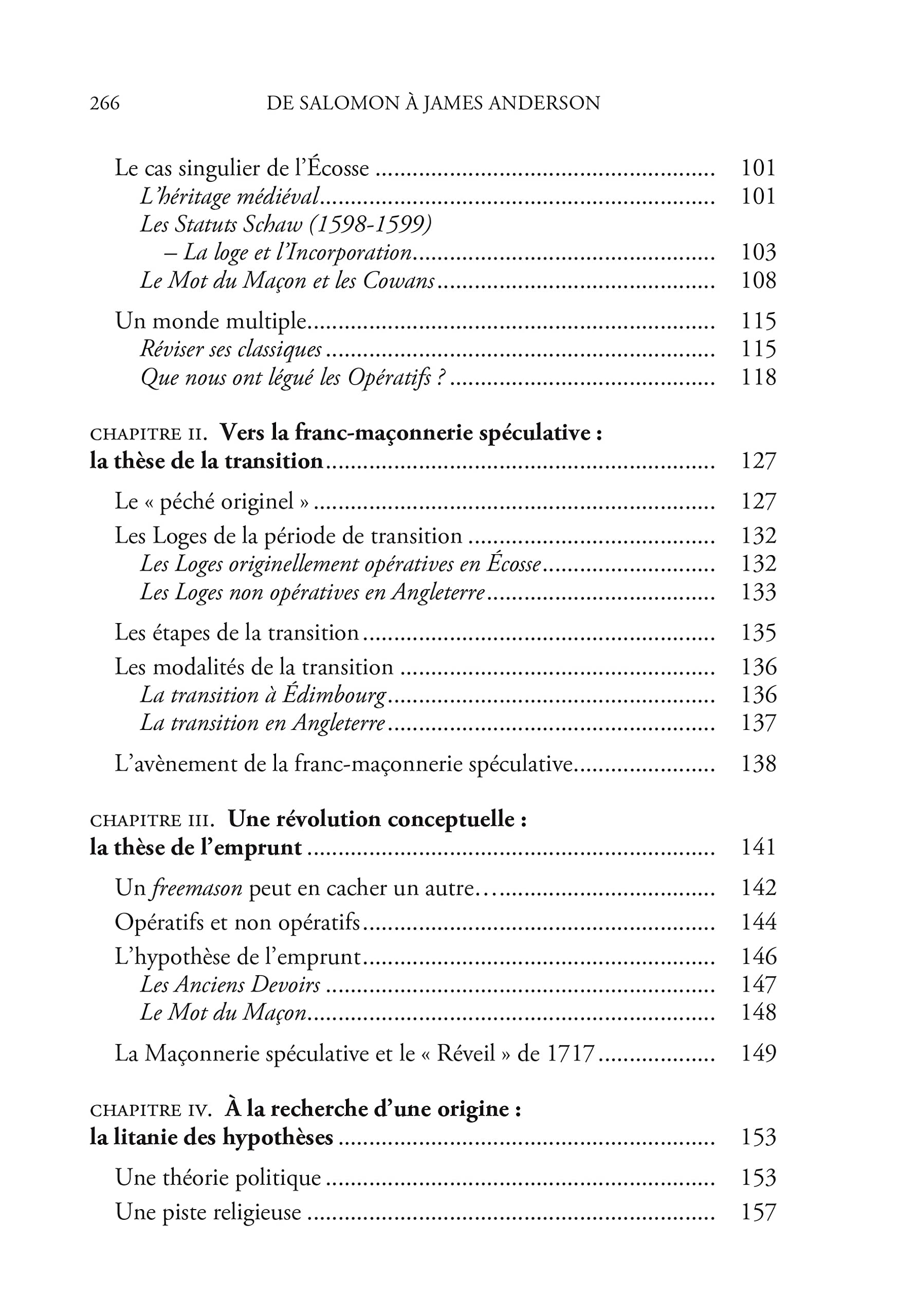 De Salomon à James Anderson - L'invention de la franc-maçonnerie