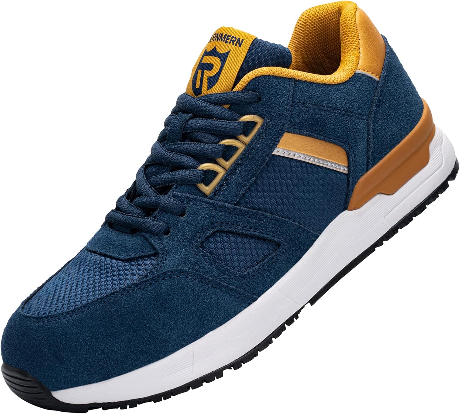 LARNMERN Safety Shoes for Men Women Steel Toe Shoes Trainers Light