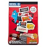 Hershey Miniatures Assorted Flavored, Halloween Candy Bulk Bag, 35.93 oz (115 Pieces)