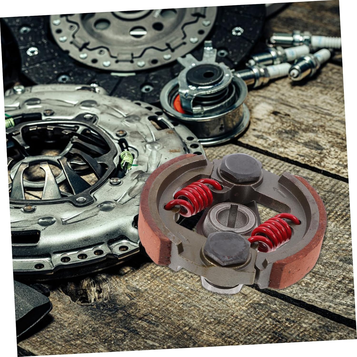 Mikinona Heavy Duty Motorcycle Clutch Pad for Mini Bike and ATV Durable Design Enhanced Acceleration Response for Dirt Bikes Essential Upgrade for Performance