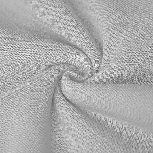 Miniatura 5 de Sudaderas ligeras con cordón para mujer para otoño invierno color sólido manga larga sudadera con capucha de gran tamaño