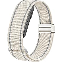 Laband Magnetic Stretchy Nylon Band Compatible With Garmin CIRQA Smart Band, Soft Elastic Adjustable Breathable Sport Replacement Wristbands for CIRQA Smart Band Women Men
