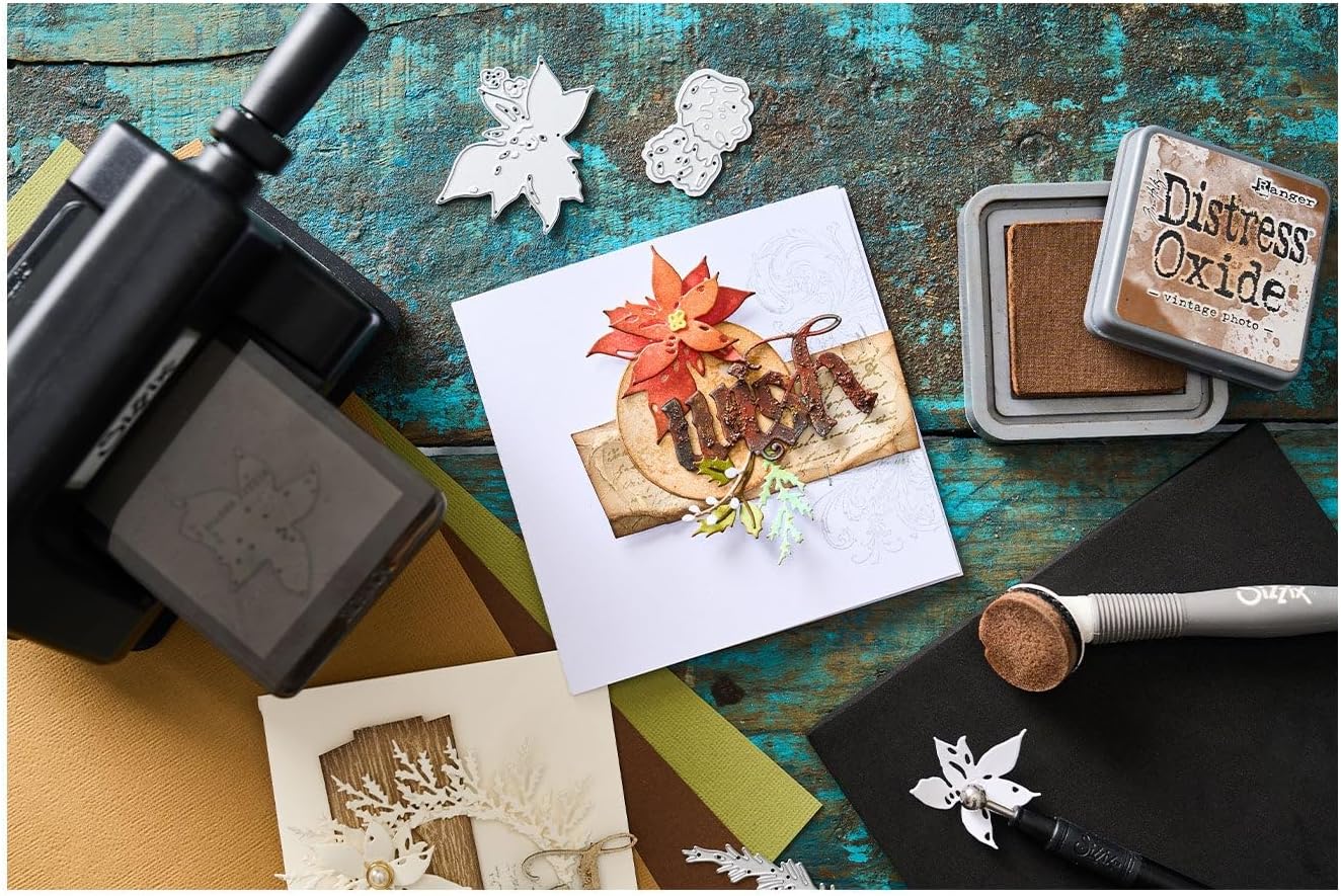 Sizzix Thinlits Die Set, Vault Holiday Classic by Tim Holtz, 12 Cutting Dies