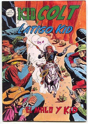 Kid Colt Y Latigo Kid #12 1981- Spanish comic book FN