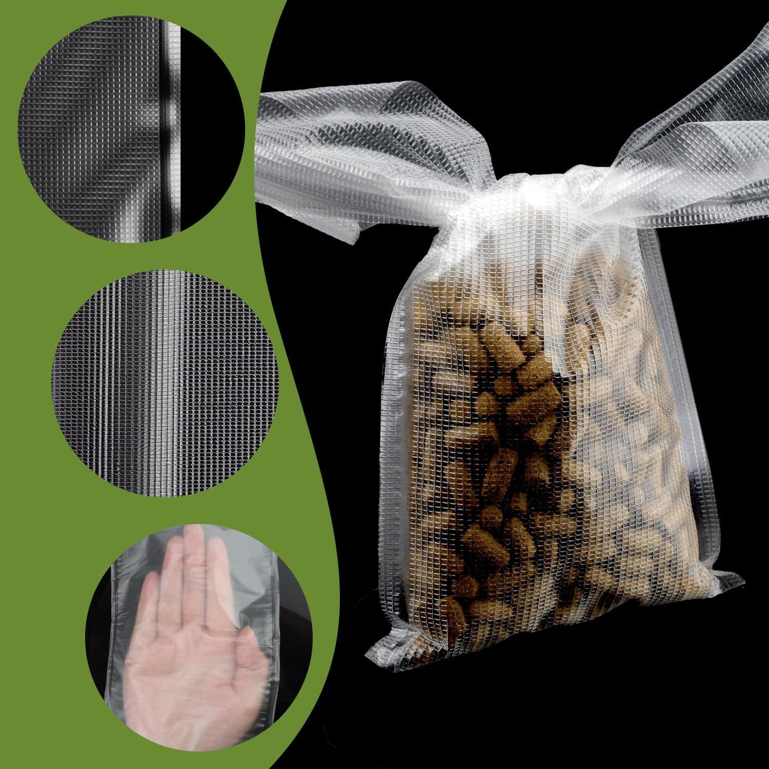 PVA worki wędkarskie 60 x 120 mm, rozpuszczalne w wodzie, 50 sztuk, rozpuszczalne w wodzie worki, worki PVA, szybkie woreczki do wędkowania, przynęty karpiowej, mączki rybnej, pelletu