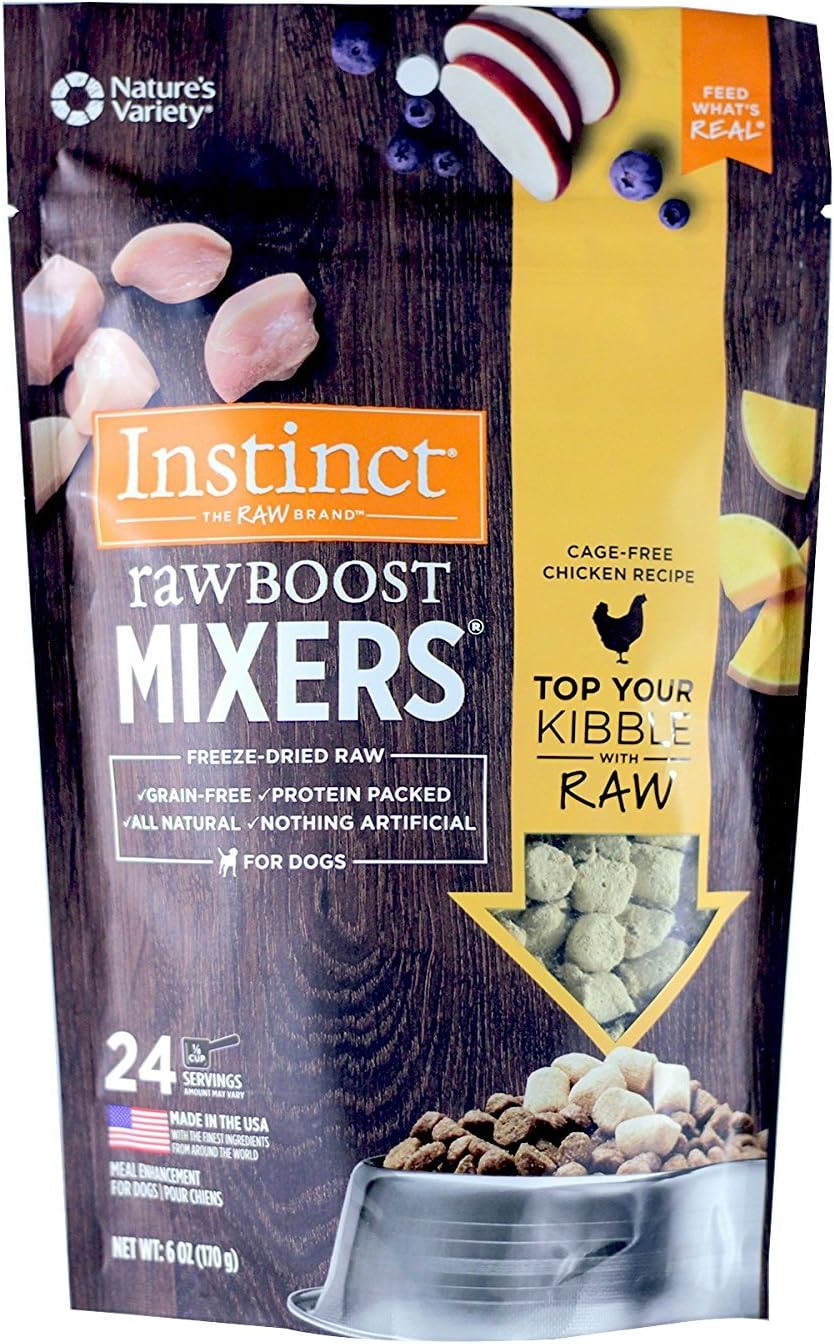 Nature'S Variety Instinct Raw Boost Freeze Dried Mixers