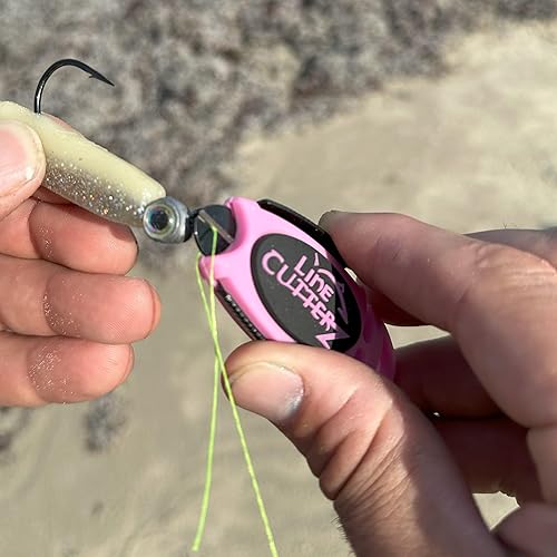 Miniatura 2 de LINE CUTTERZ Cortador de cerámica híbrido dual patentado + cortador de línea de pesca de acero inoxidable micro tijeras - rosa
