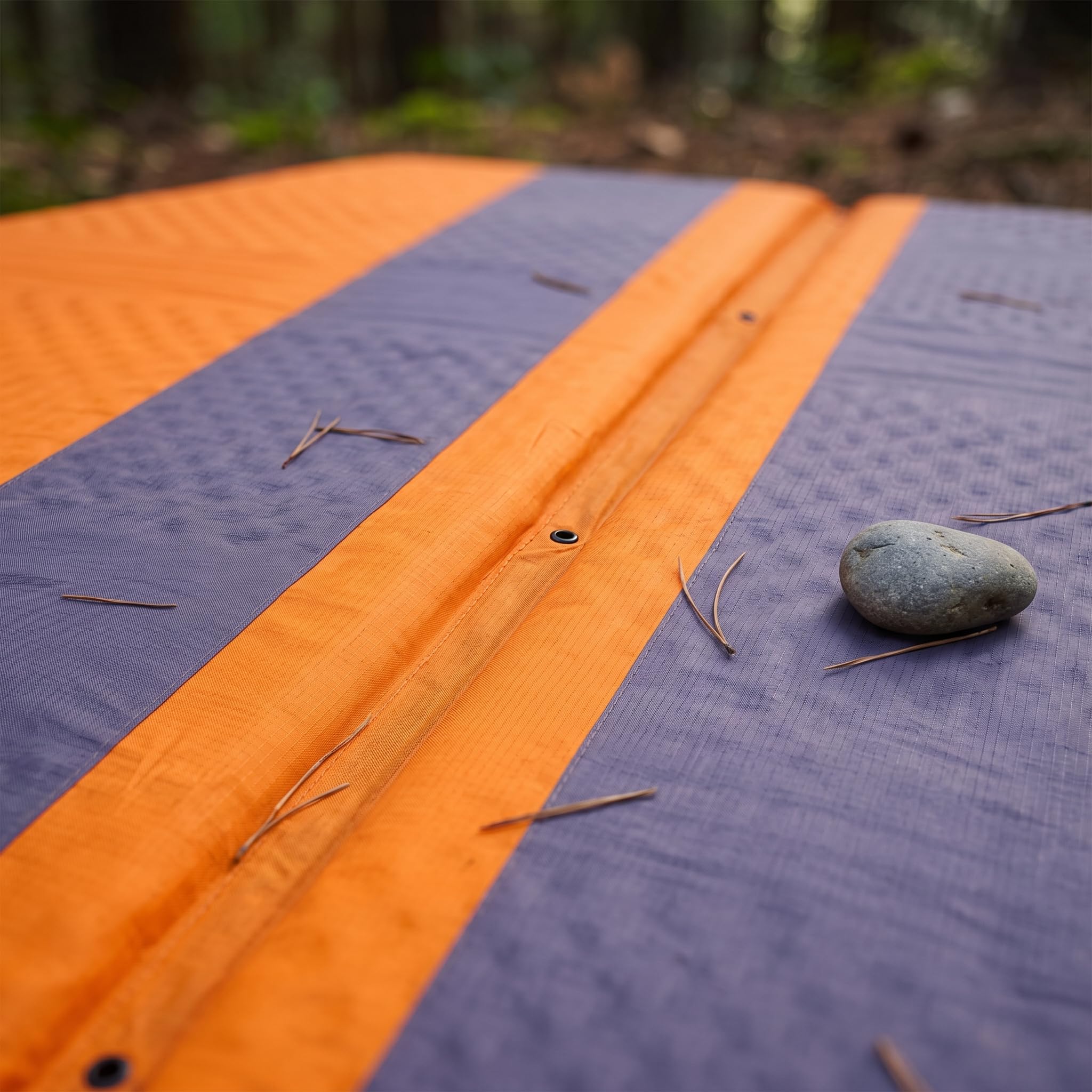Colchón Autoinflable para Camping, Colchón Inflable para Acampar, para, Verde Oscuro, Colchoneta de Aire Hexagonal pequeña para 3-4 Personas (versión Mejorada para Tienda de campaña)