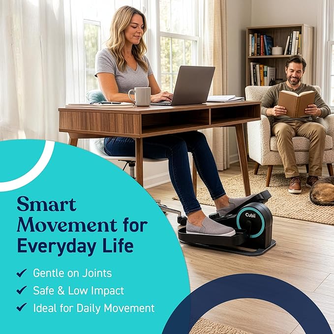 Cubii Move - Eliptica de Pedal para Escritorio con Niveles Ajustables miniatura 3