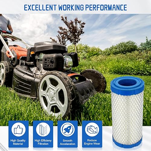 Miniatura 6 de Filtro de aire para Kubota K1211-82320 BX23 BX24 BX25 BX22 / John Deere M113621 / 6449 / Kawasaki 11013-1290 11013-7029 11013-7048 / Donaldson P8