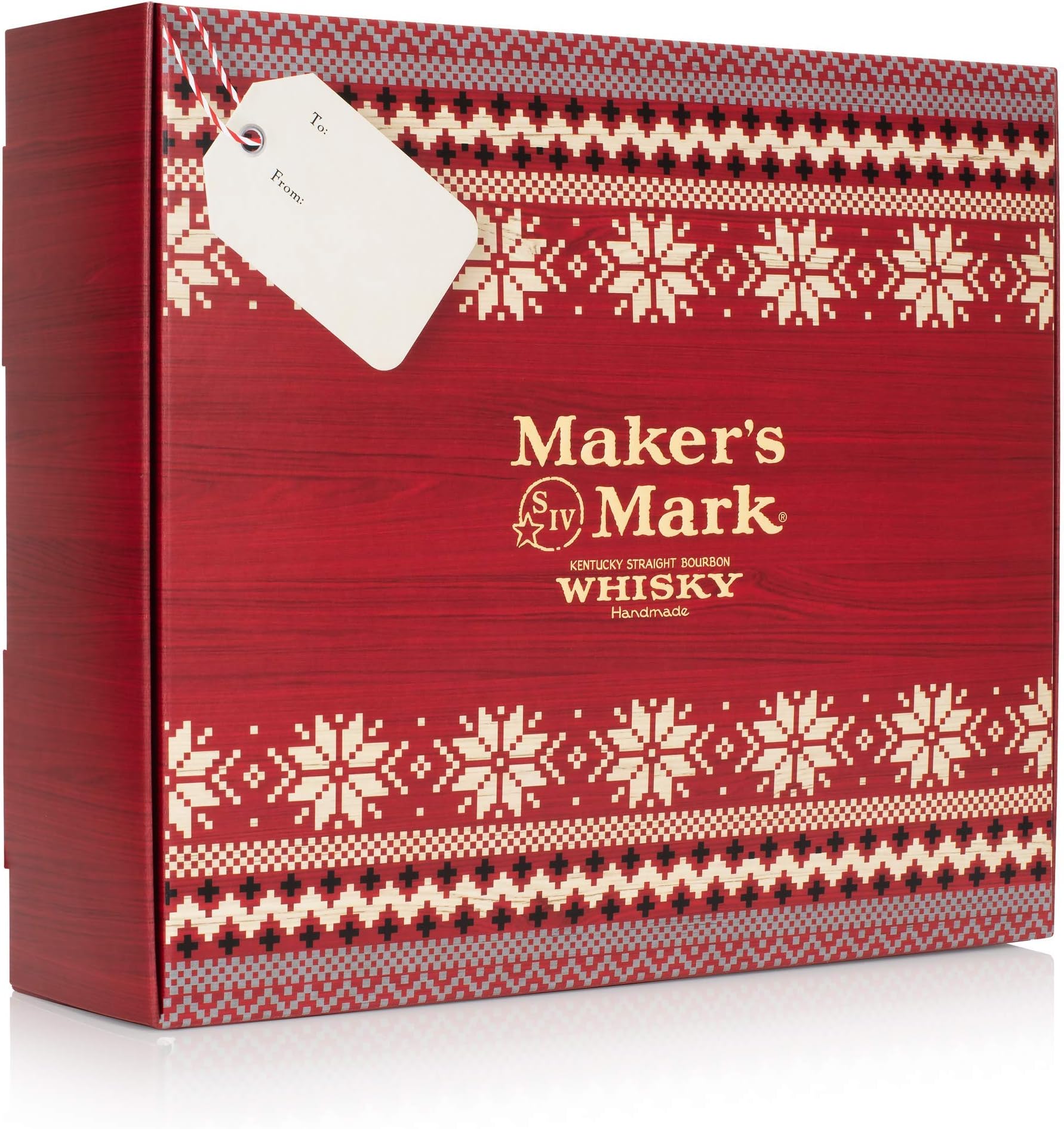 Maker's Mark Bourbon Whisky with Adult Extra Large Jumper Gift Set, 70 cl - Amazon Exclusive