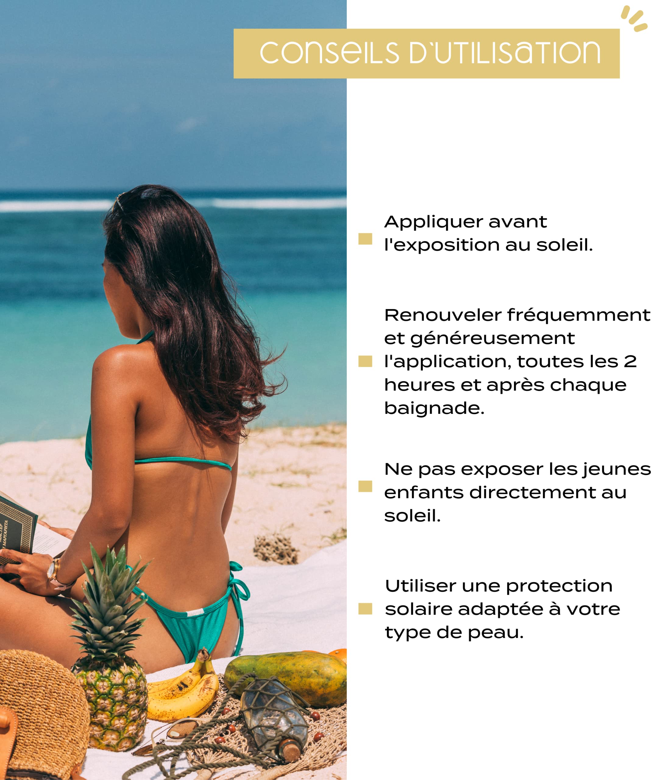 Parasol Spray Huile Sèche 30 FPS Protection & Bronzage à l'huile de coco