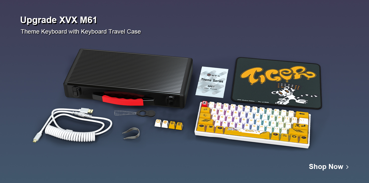 Amazon.com: HITIME XVX M61 60% Mechanical Keyboard with Keyboard