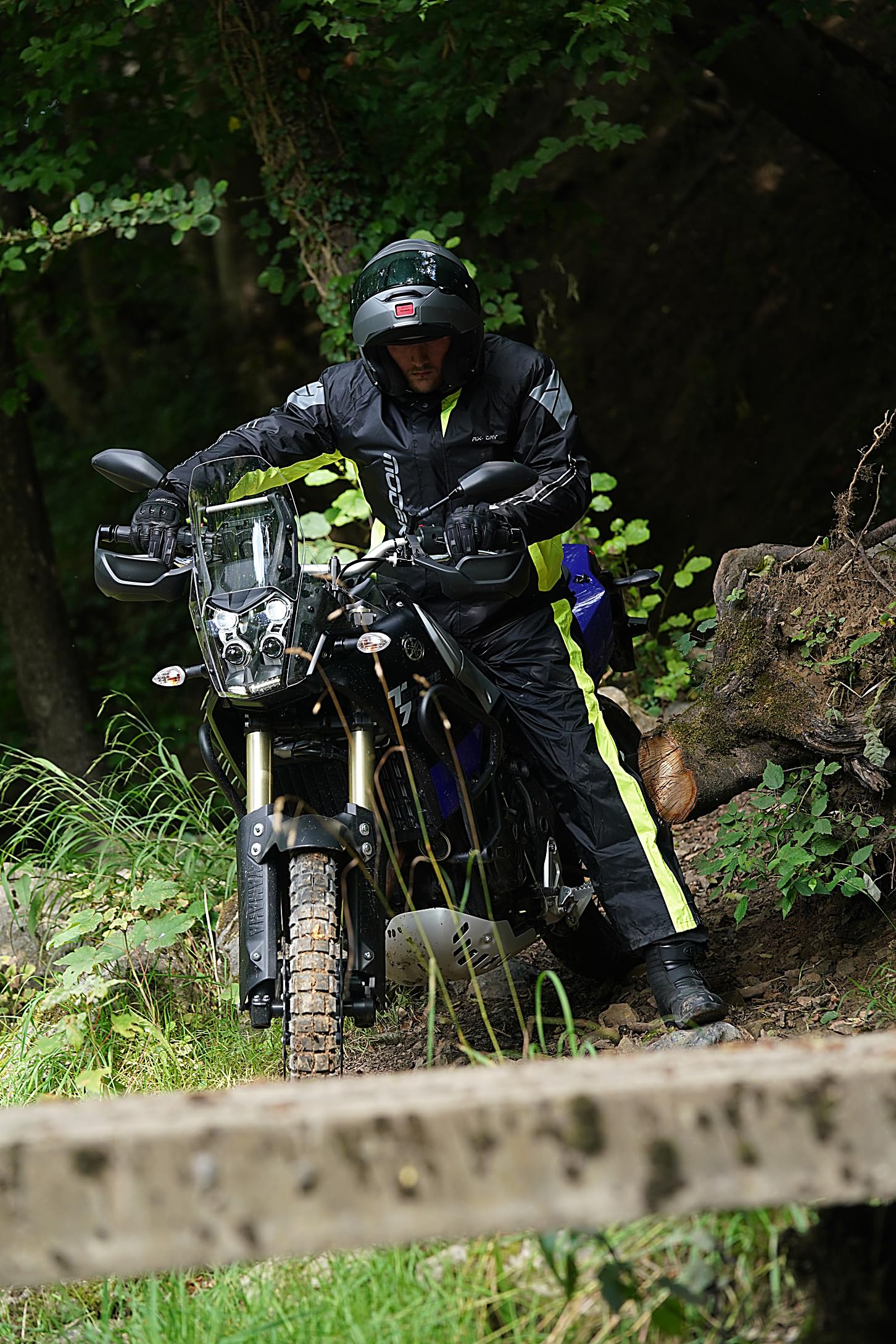 Modeka AX Dry II kurtka przeciwdeszczowa motocyklowa z kapturem