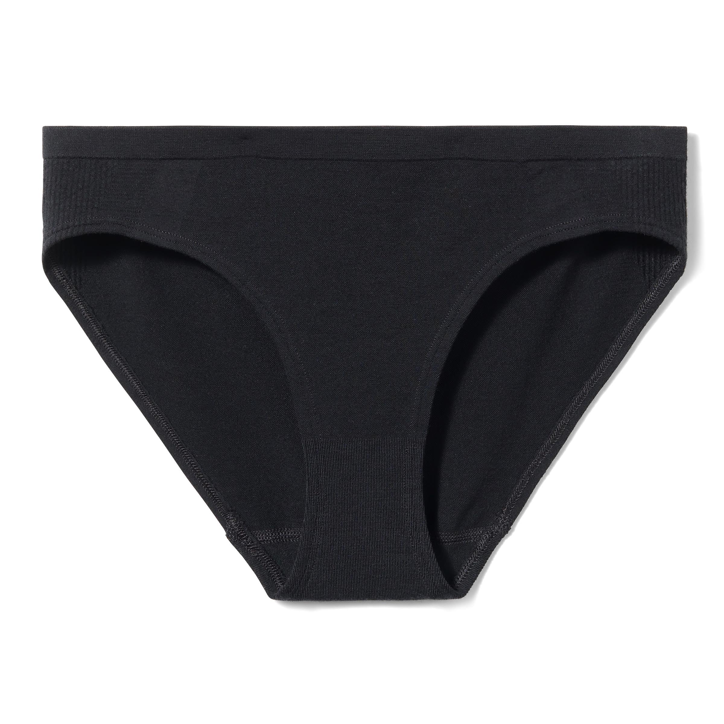 Smartwool Women's Black Intraknit™ Bikini, Extra Small