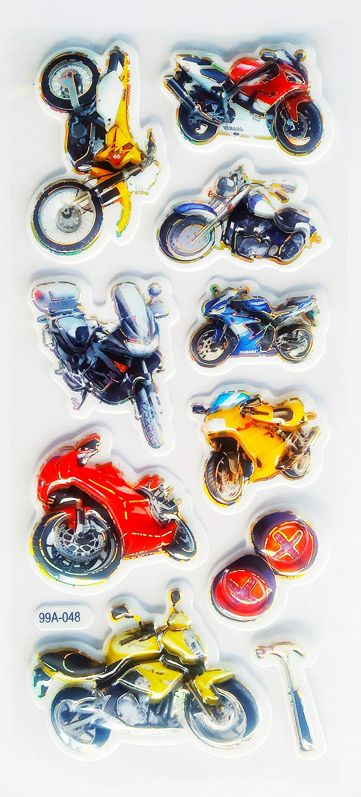 Kids Favourite Bikes Puffy Stickers (Set of 5) (B07XB39DL4) Amazon Price History, Amazon Price Tracker