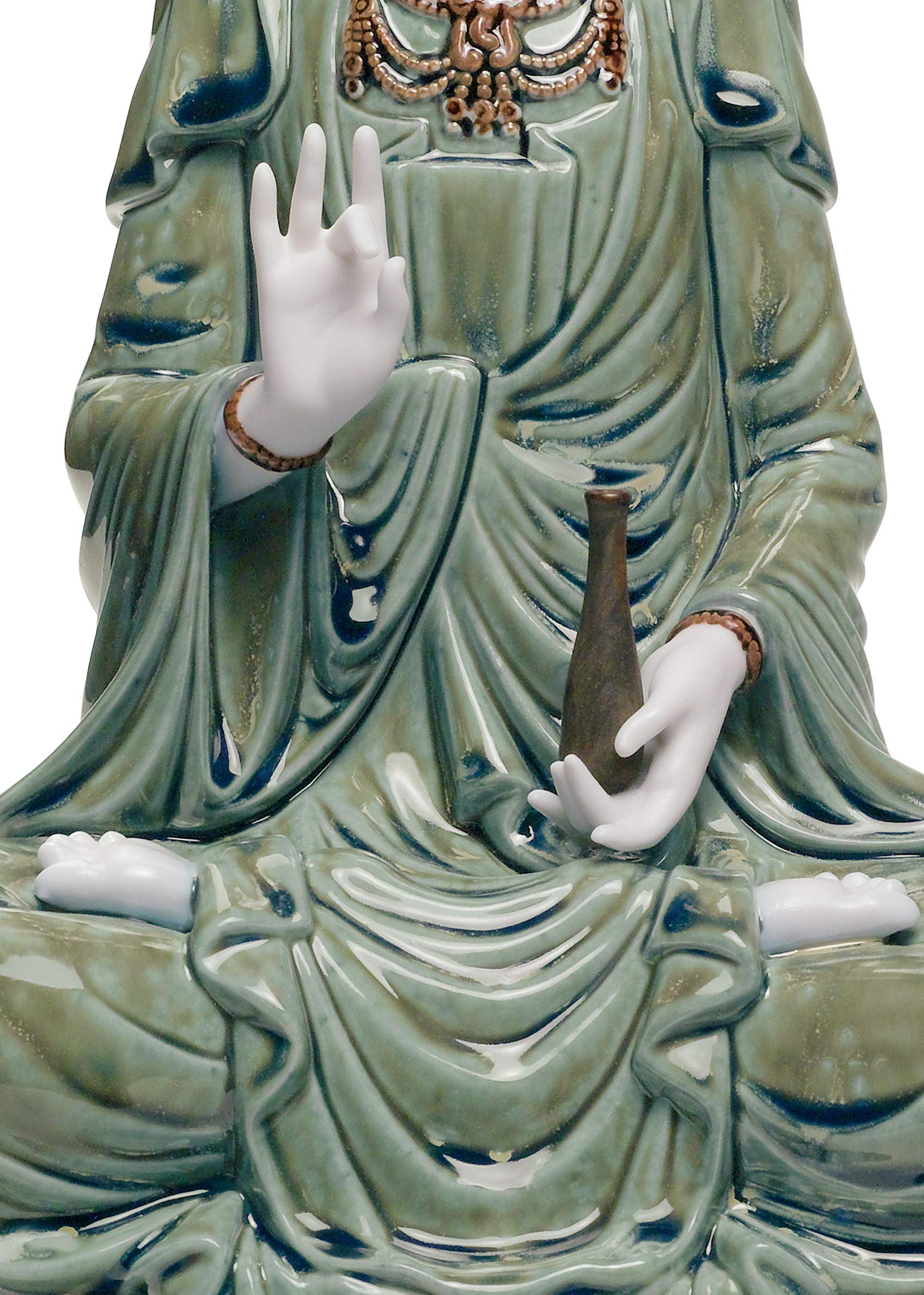 LLADRO リヤドロ Raul Rubio Kwan Yin『慈愛』女神坐像 LLADRO リヤドロ Raul Rubio Kwan Yin『慈愛』女神坐像 - メルカリ