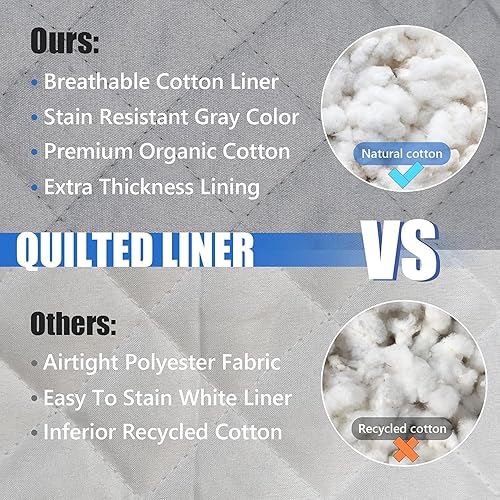 Miniatura 24 de Rorecay Juego de 6 manoplas de horno y soportes para ollas, guantes de silicona extra largos para cocina, resistentes al calor, 500 grados, Milkshake