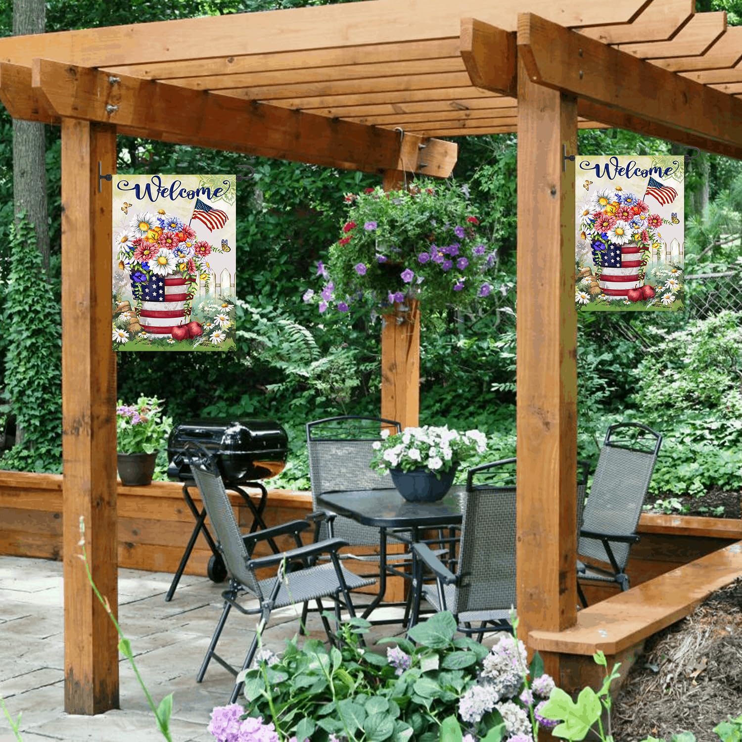 SUPPORT DE POTEAU De Drapeau Facile à Installer 34 Support De Montage Pour Mais EUR 9,82