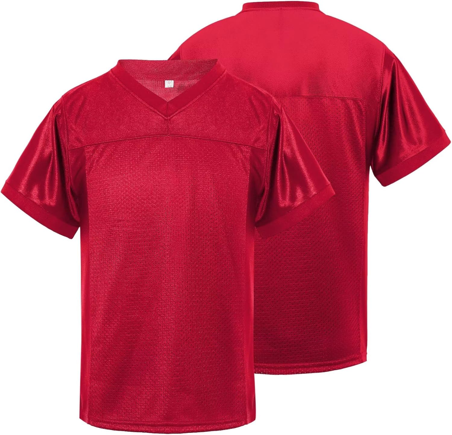 babyhealthy Youth Blank Football Jersey Mesh Athletic Practice Sports Shirt Hip Hop Soccer Tee Unisex