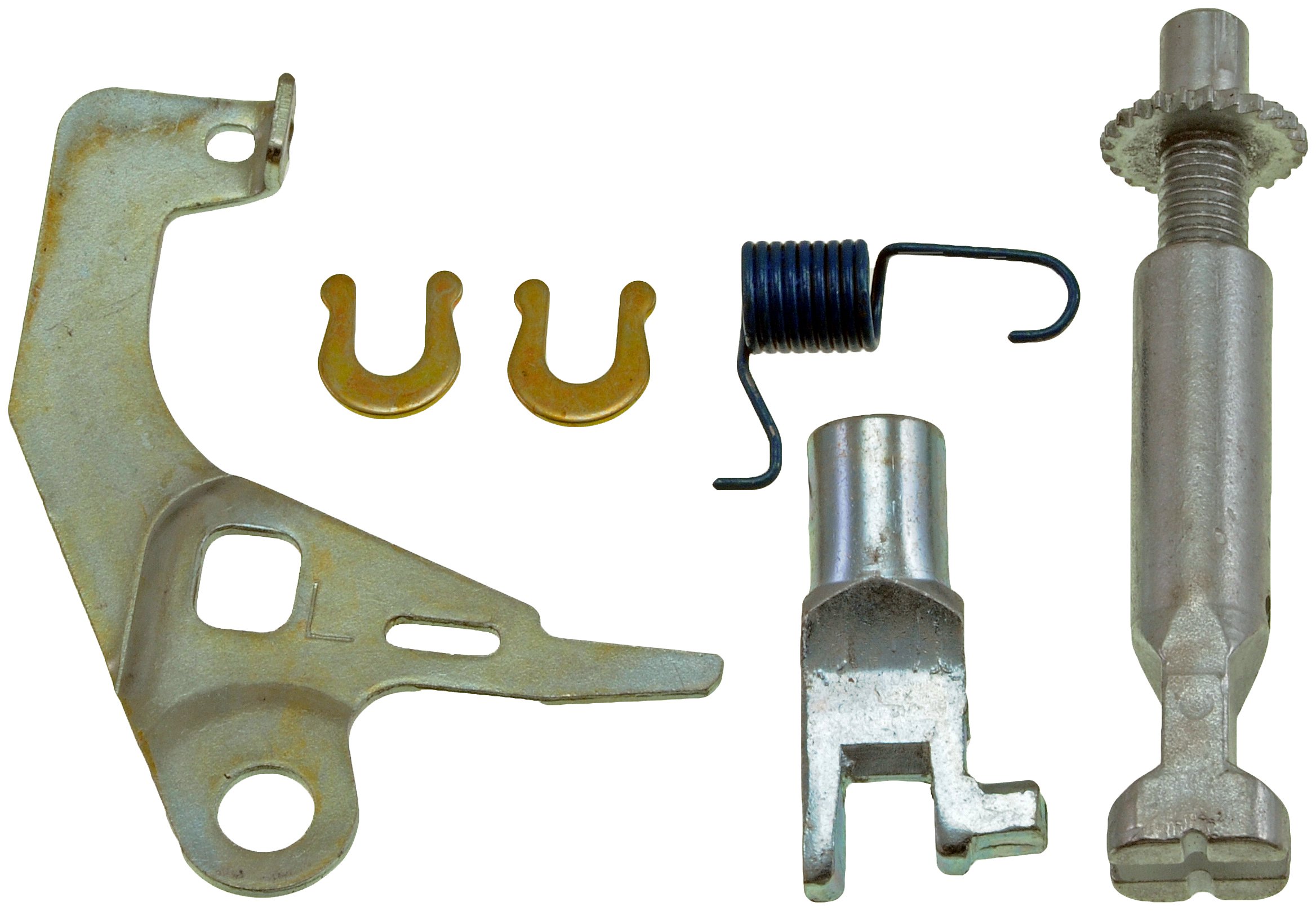 DORMAN HW12502 - Dorman HW12502 Drum Brake Self-Adjuster Repair Kit Compatible with Select Chevrolet / Toyota Models - Drum Brake Self Adjuster Repair Kit - SELF-ADJ REPAIR KIT - Drum Brake Self Adjuster Repair Kit - Self Adjuster Repair Kit - This drum brake self-adjuster repair kit is designed to match the original hardware required to repair the self-adjuster mechanism on specified vehicles. Made of quality components, this kit is engineered for reliable performance and durability. - Chevrolet 2002-98, Chevrolet 1988-85, Toyota 2002-83