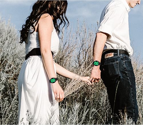 Miniatura 4 de Miimall Correa de resina compatible con Samsung Galaxy Watch 4 para mujeres y hombres, hebilla de acero inoxidable, ligera, impermeable, correa de