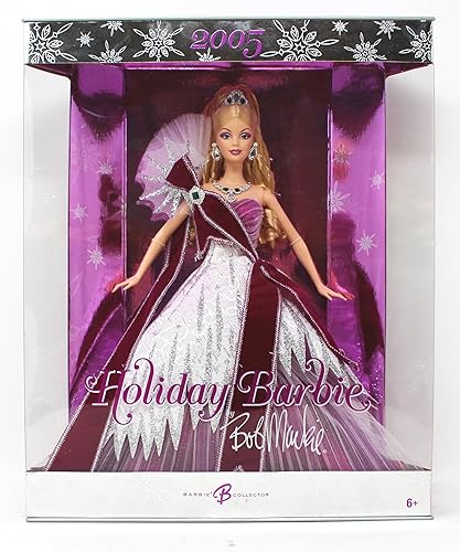 Barbie Collector Holiday 2005 Muñeca diseñada por Bob Mackie