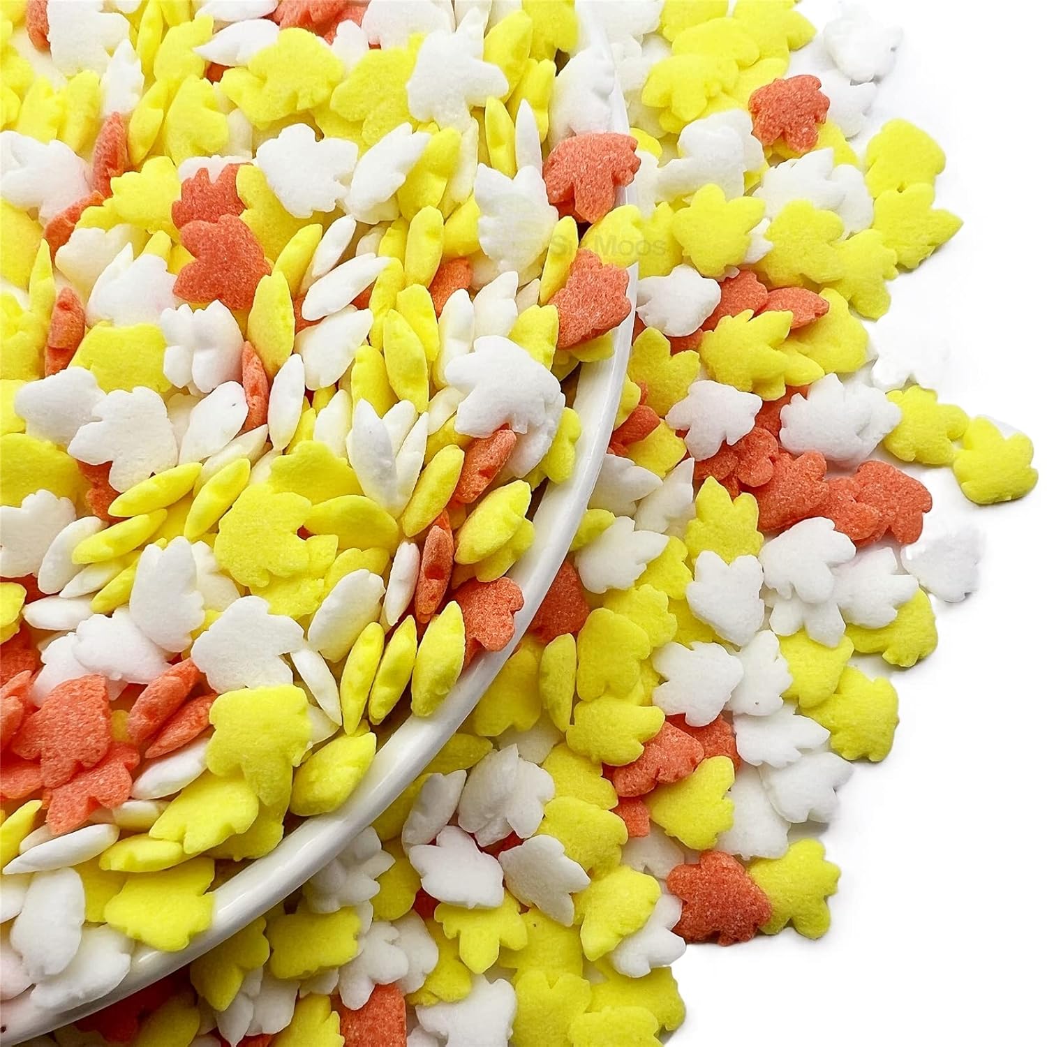 SE Si&Moos Thanksgiving Leaf Confetti Sprinkles for Cake