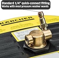 Vista 7 de Karcher K1800PS 1800 PSI 1.2 GPM TruPressure Lavadora a presión eléctrica y limpiador de superficie universal de 15 pulgadas