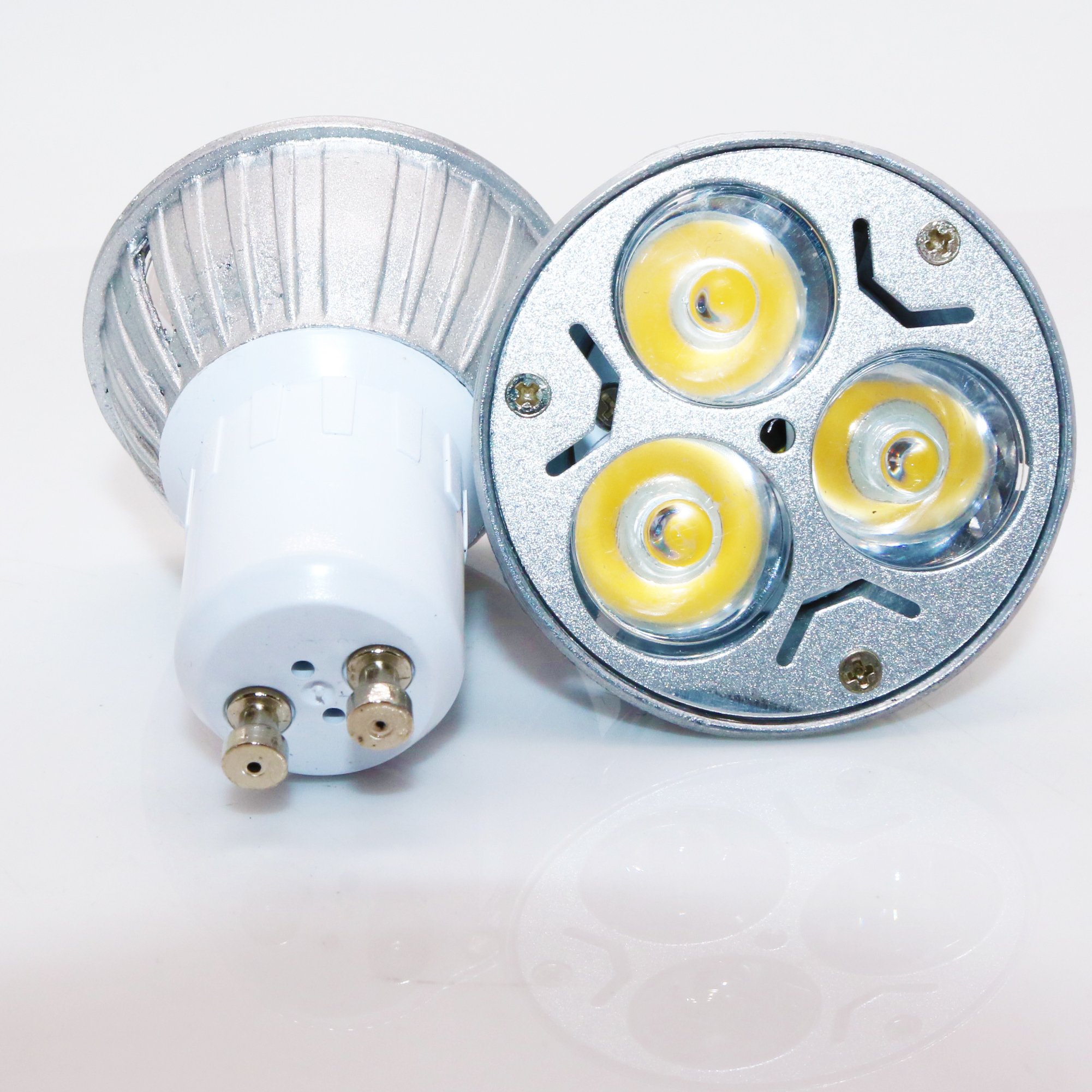 1 Pezzi Lampadine LED GU10 3 Watt, Equivalenti A Lampadine Alogene Da 25 Watt, 240 Lm, Luce Bianca Calda, 3000K, Angolo Del Fascio Di 120 Gradi - Foto 5