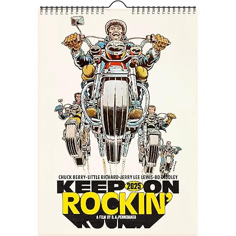 2025 Bon Jovi Wall Calendar [12 pages 8"x12"] Wall Calendar