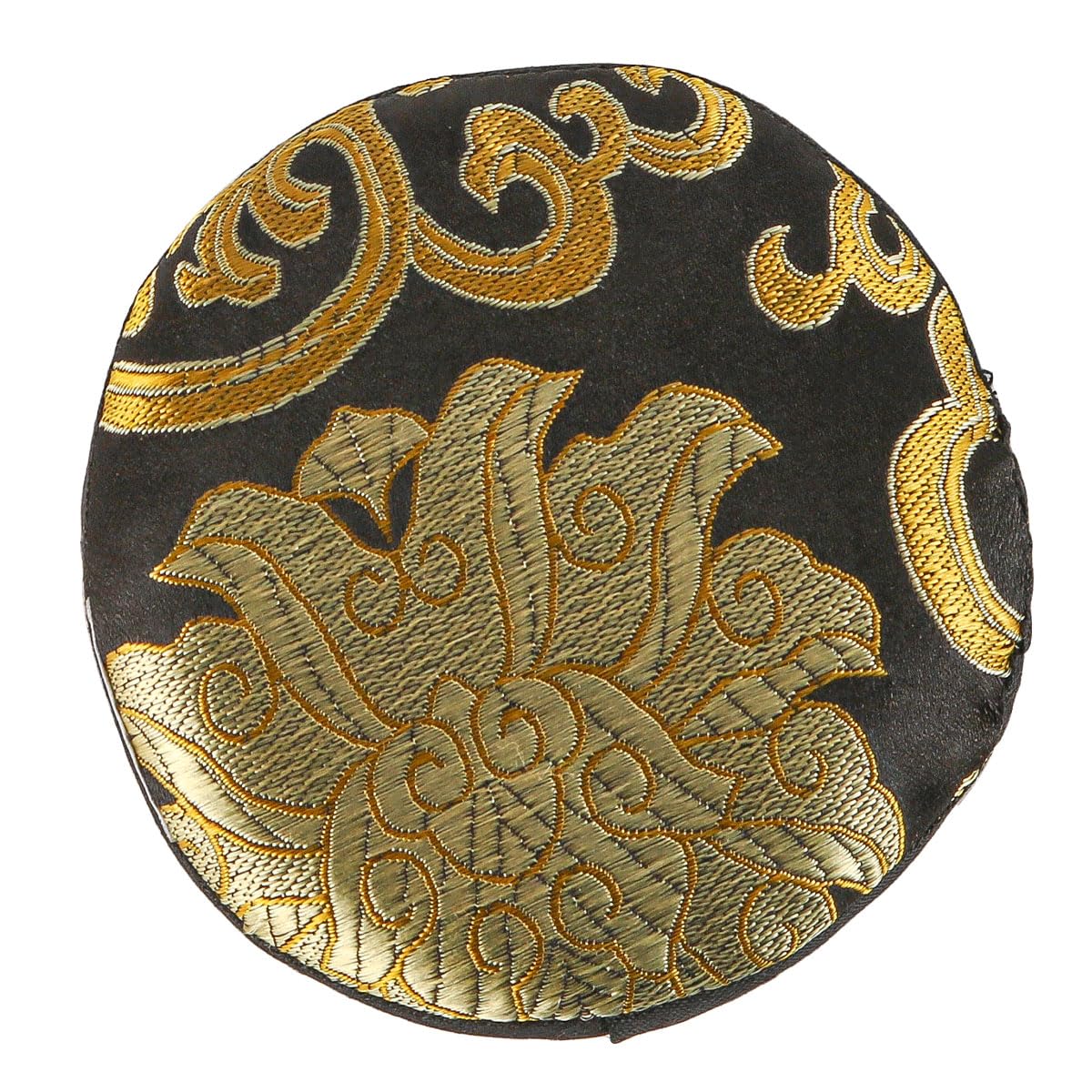 Muiltvoe Buddha Sound Bowl Cushion Singing Bowl Cushion Singing Bowl Pad Singing Bowl Holder Pillow Brocade Ring Cushion Pillow for Buddhist Sound Bowl
