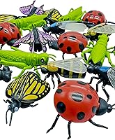 Vista 4 de Marionetas de dedo de insectos - 12 insectos de marionetas de dedos para niños - Juguetes para insectos
