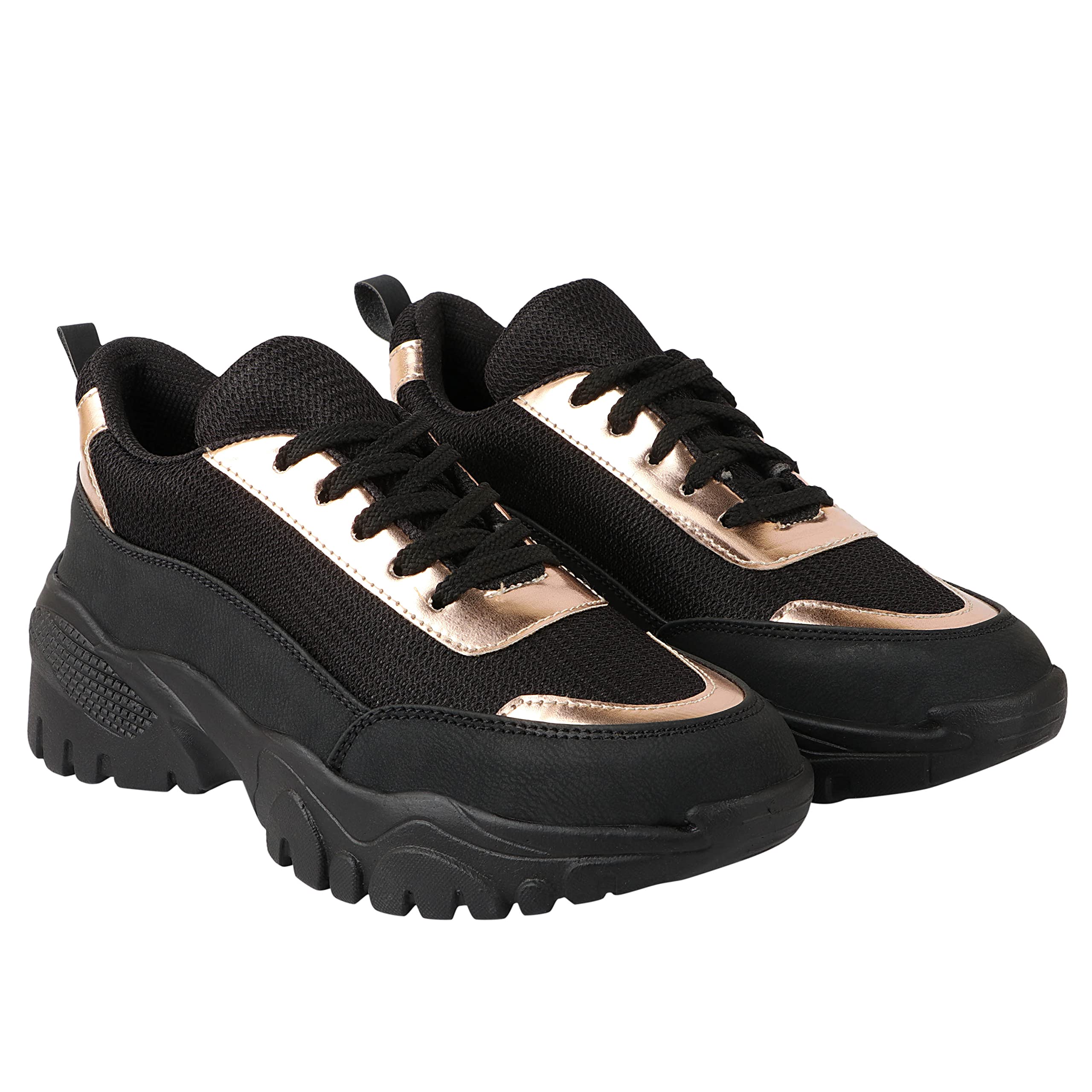 Shoetopia Women and Girls Black Sports Walking Shoes-EU41 (B09V33W1QS) Amazon Price History, Amazon Price Tracker