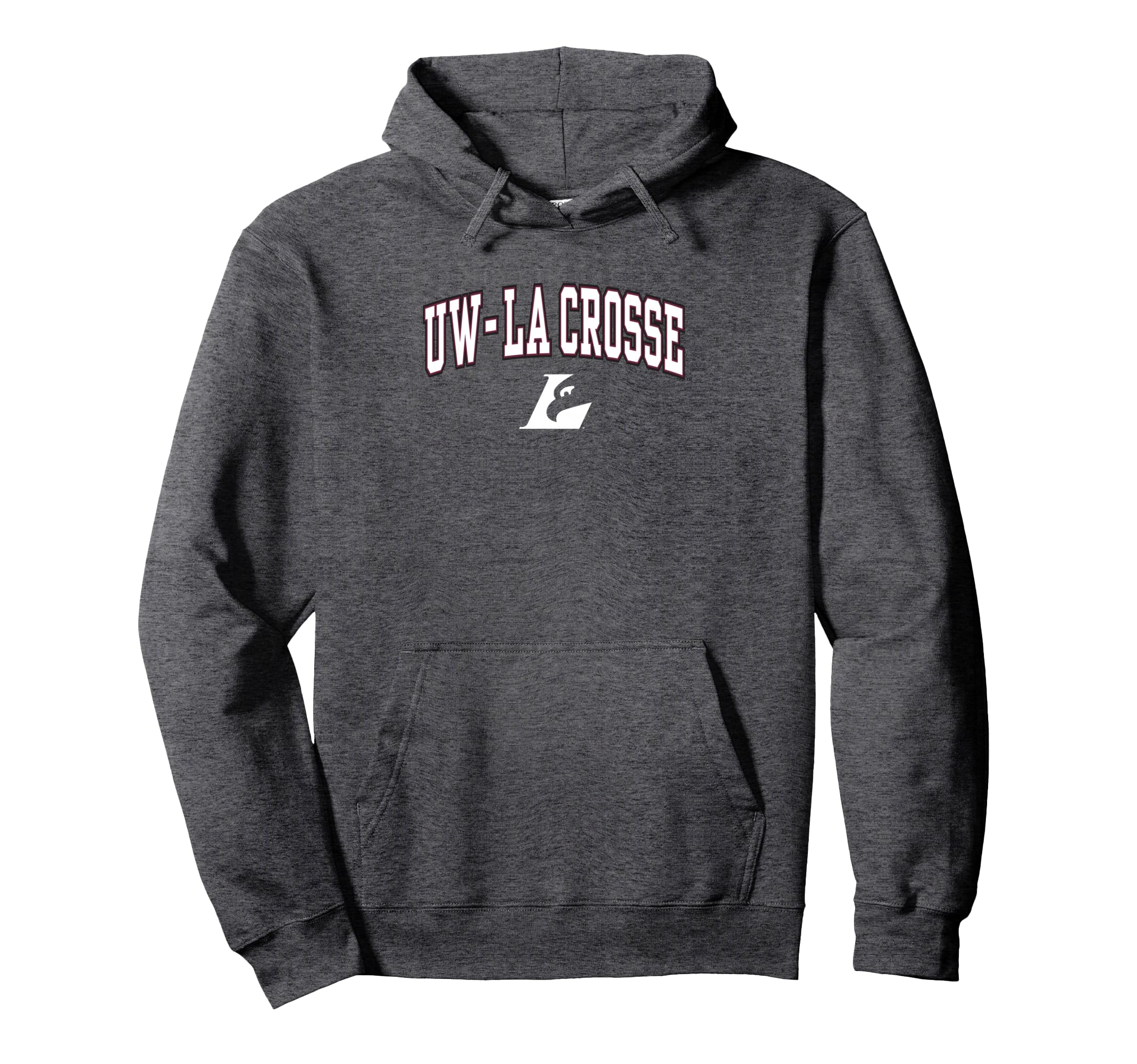 Wisconsin La Crosse Eagles Arch Over Pullover Hoodie