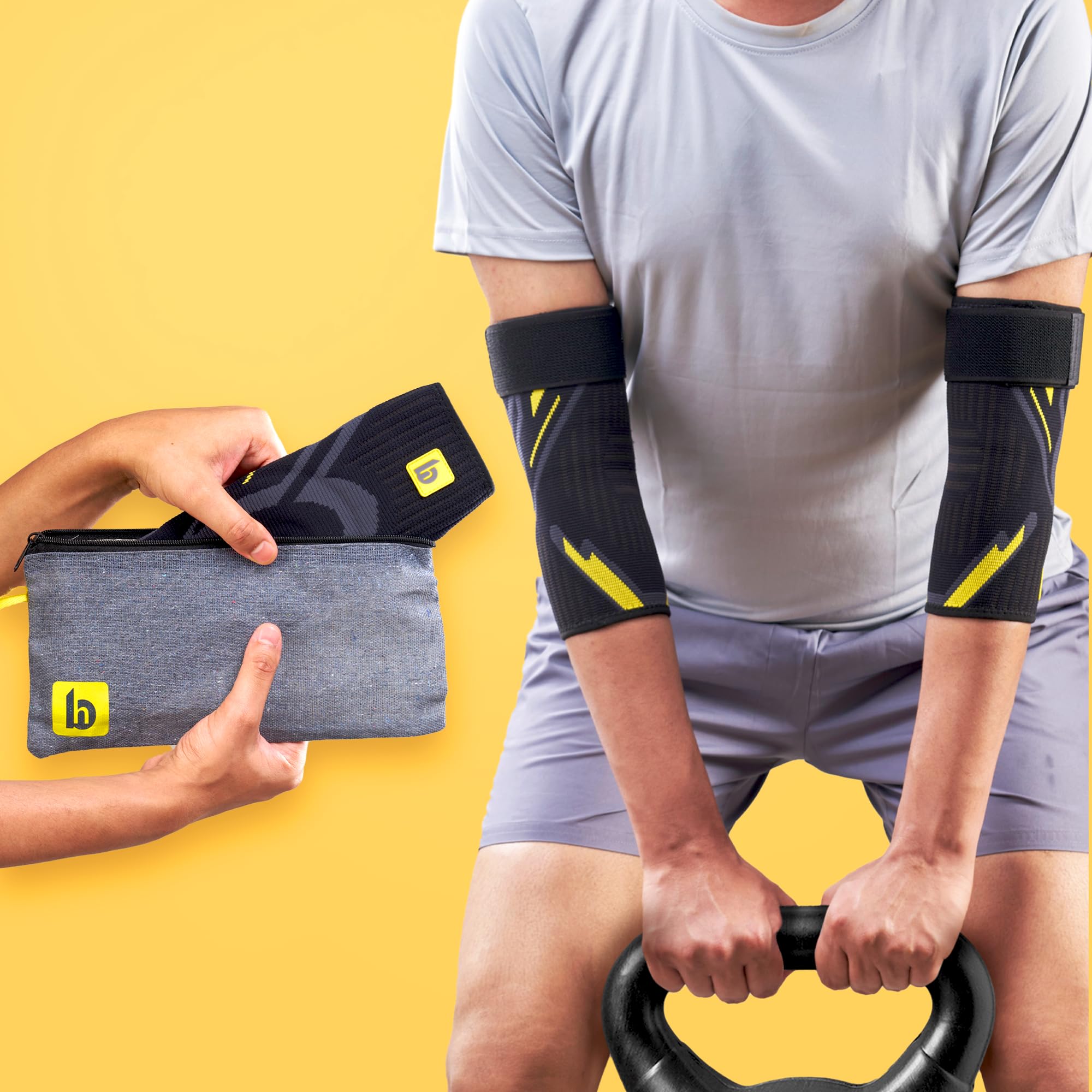Buy betterhood Premium Elbow Support with EasyMove StableMax