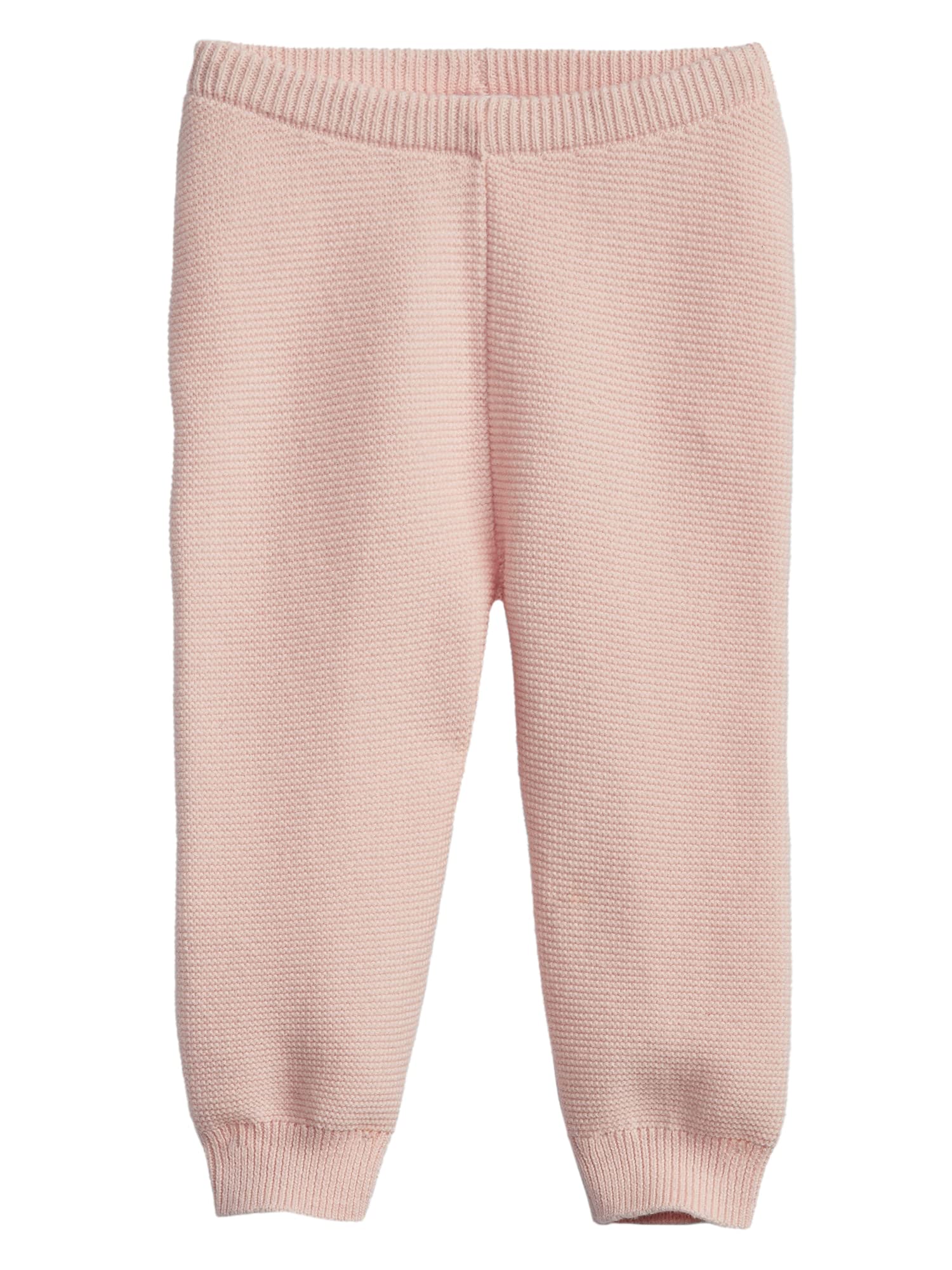GAP Unisex Baby Bear Garter Pants, Milkshake Pink, 6-12 Months US